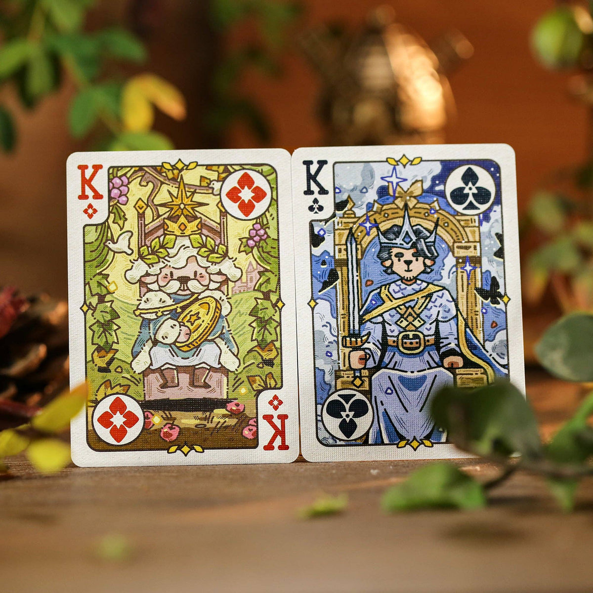 The Valley of the Lambs Playing Cards - Silver Key Society - Keyhole Collection