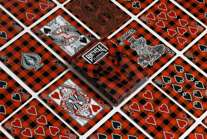 Bicycle Flannel Playing Cards