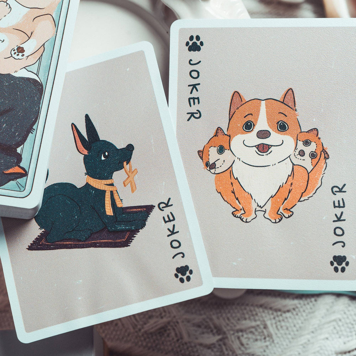 Naughty Dog Playing Cards – Dog (PVC)