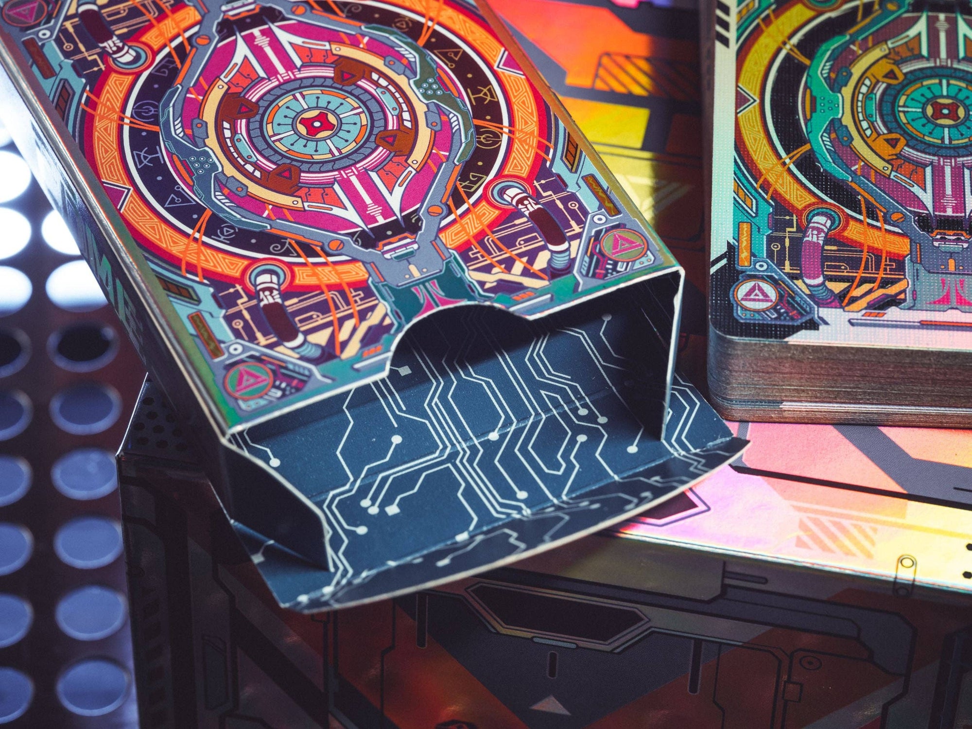 The Flying Saucer Cyberpunk Playing Cards: Native-Standard Deck