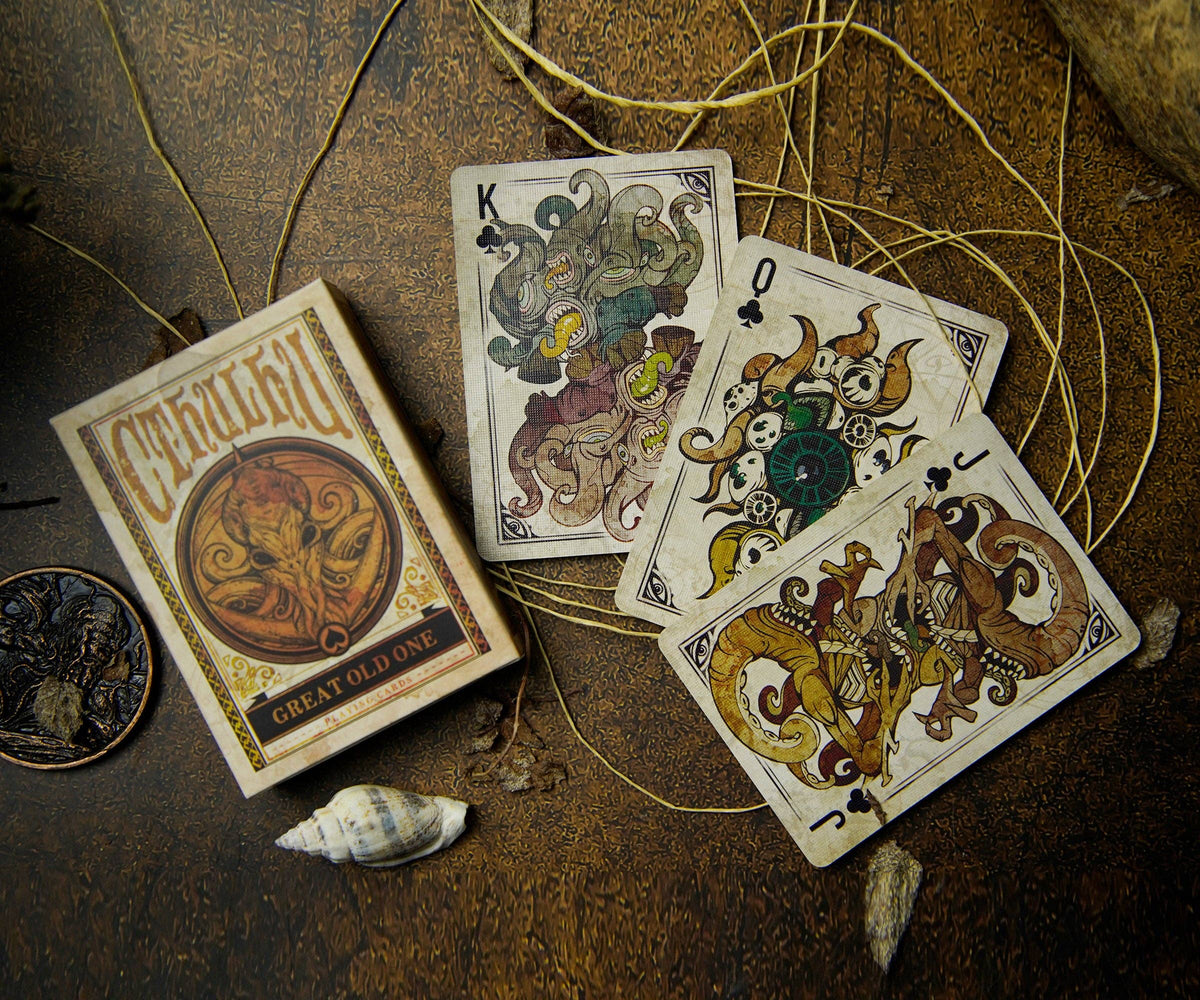 Great Old One Cthulhu Mythos Playing Cards – Silver Key Society