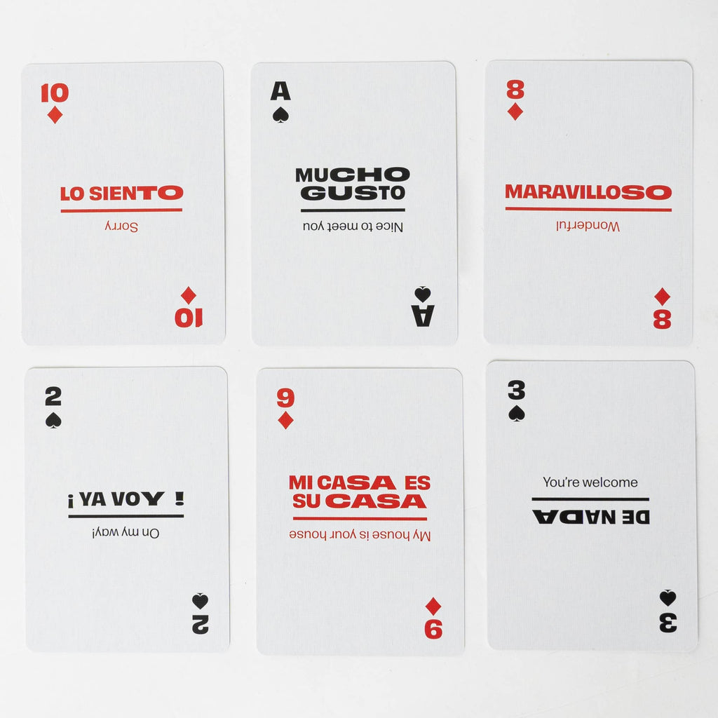 Spanish Travel Playing Cards