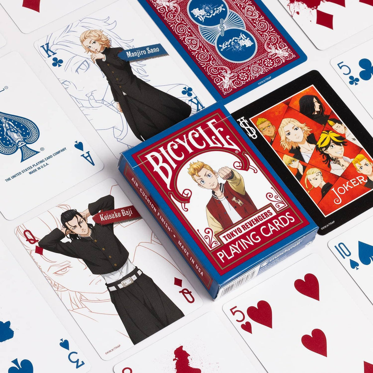 Bicycle Tokyo Revengers Anime Playing Cards