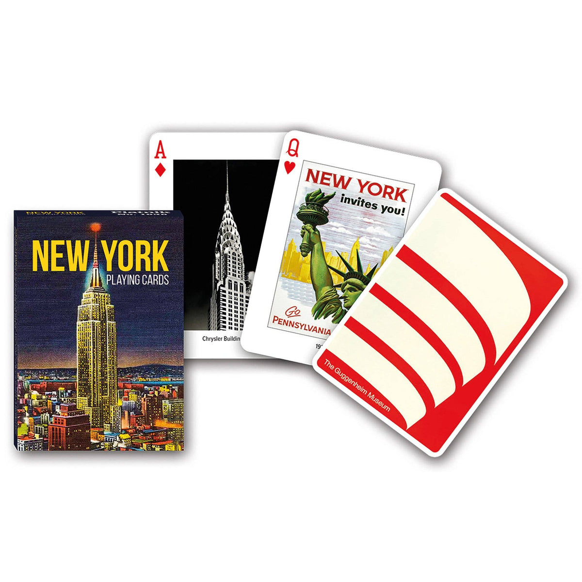 Piatnik New York Playing Cards – NYC Landmark Deck