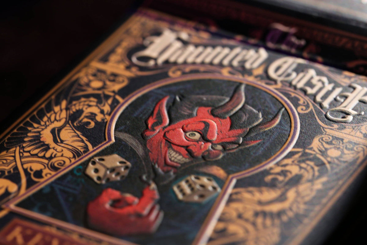 Haunted Castle Playing Cards - Silver Key Society