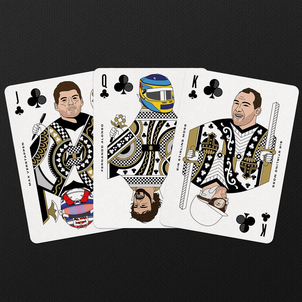 Formula 1 Playing Cards by Boot & Ball