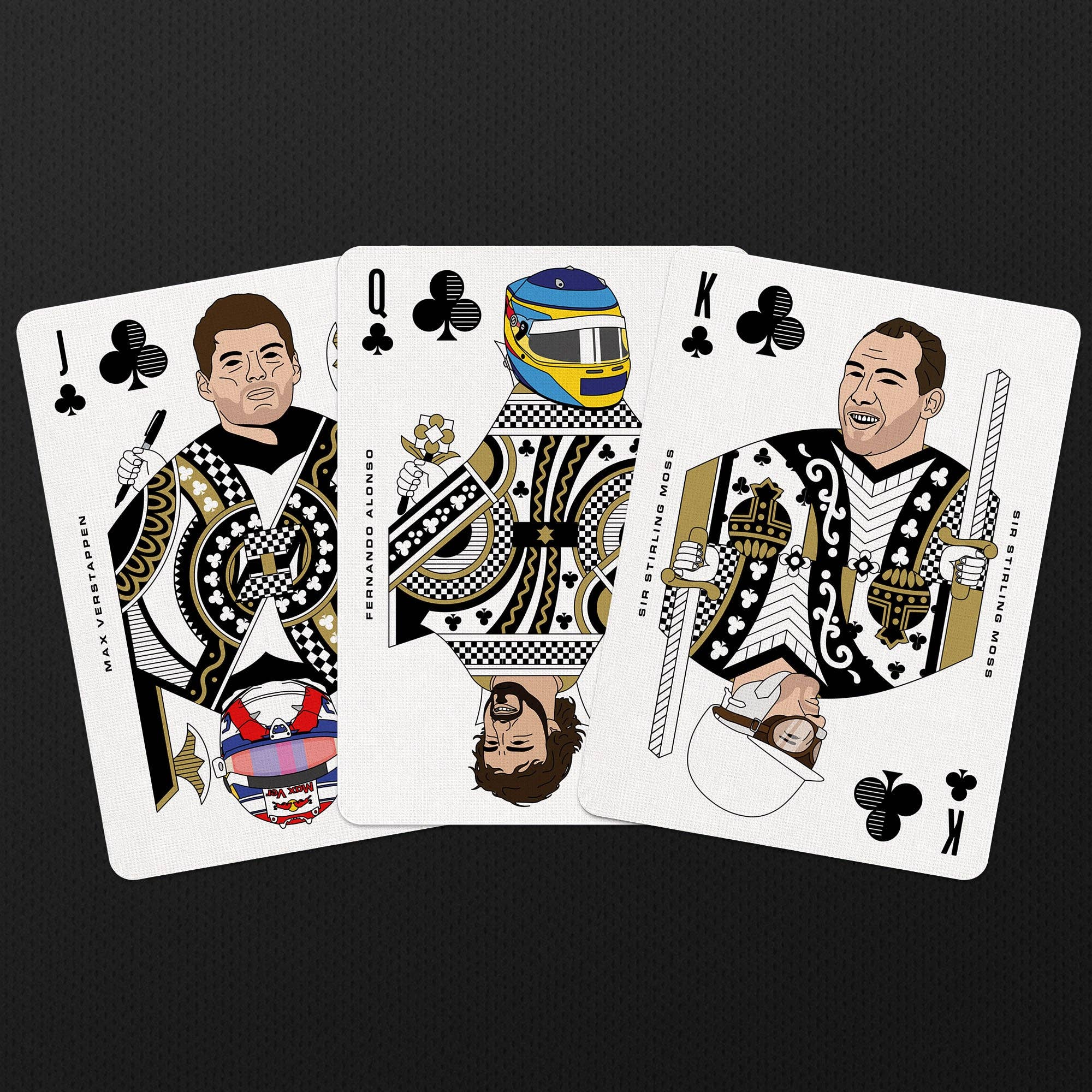 Formula 1 Playing Cards by Boot & Ball