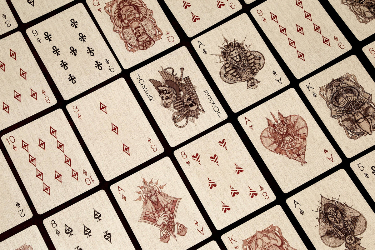 Egyptian Mythology Playing Cards