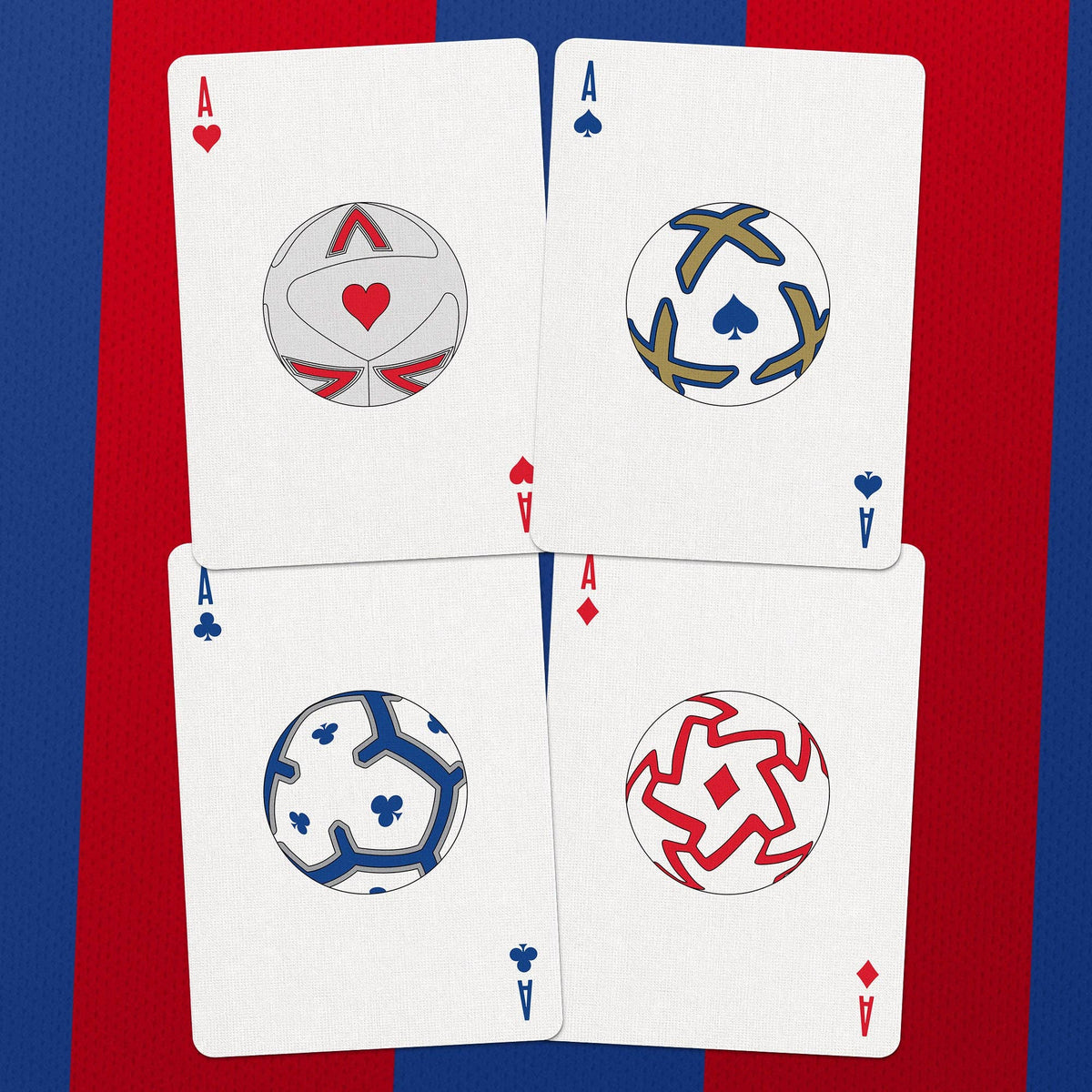 Crystal Palace Playing Cards – Boot & Ball Football Legends Deck