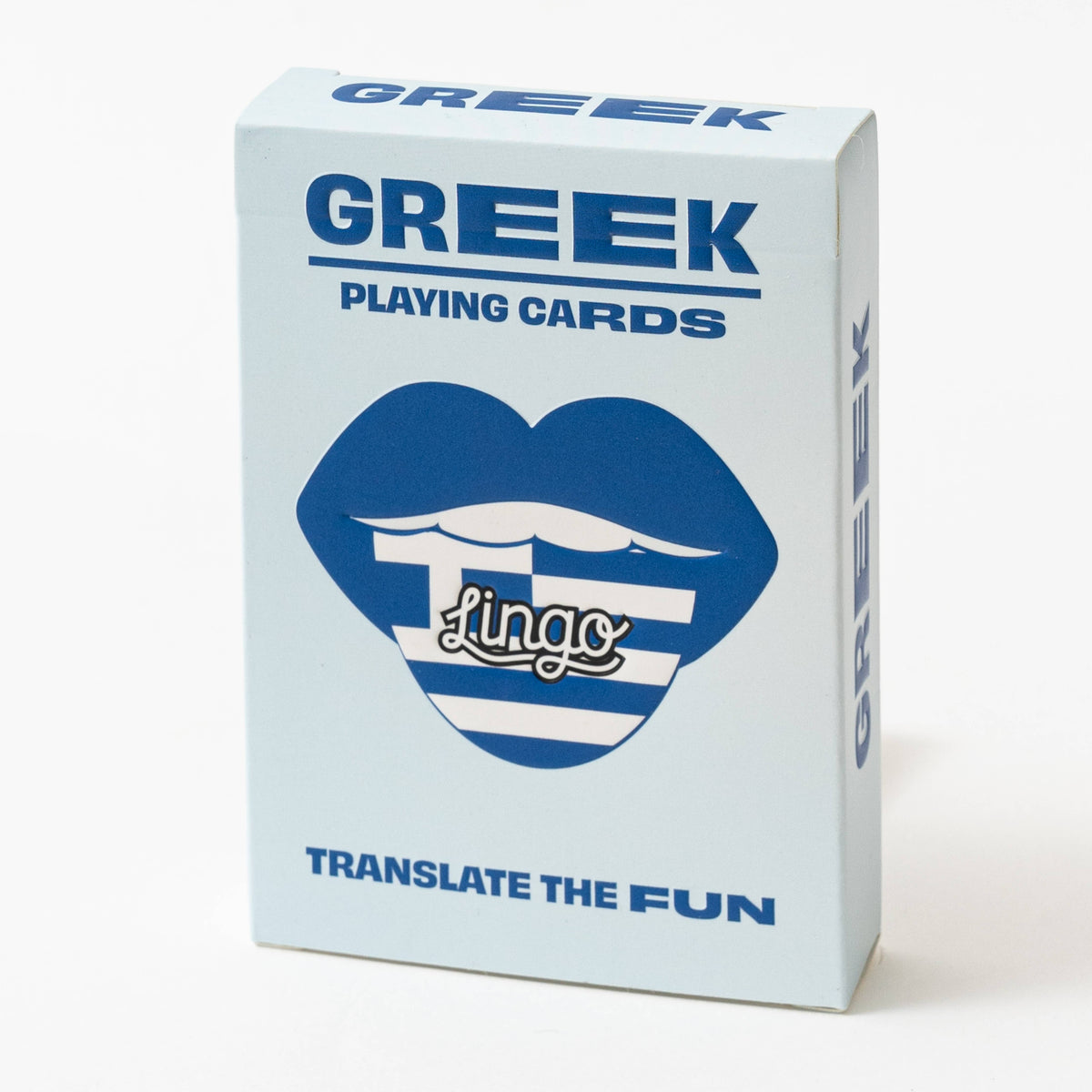 Lingo Greek Playing Cards – Learn Greek 52 Phrase Deck