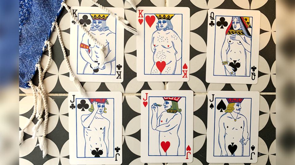 The Undressed Deck by Edi Rudo (Printed by USPCC)