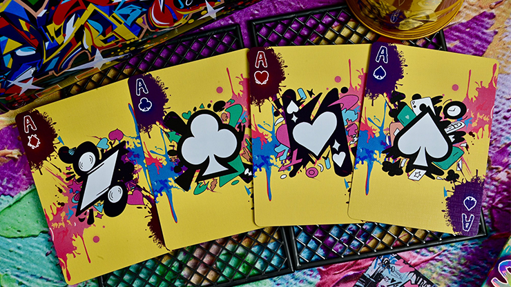 Hidden Light Shinjuku Spray Girls V1 Playing Cards by KSPC