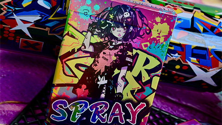 Hidden Light Shinjuku Spray Girls V1 Playing Cards by KSPC