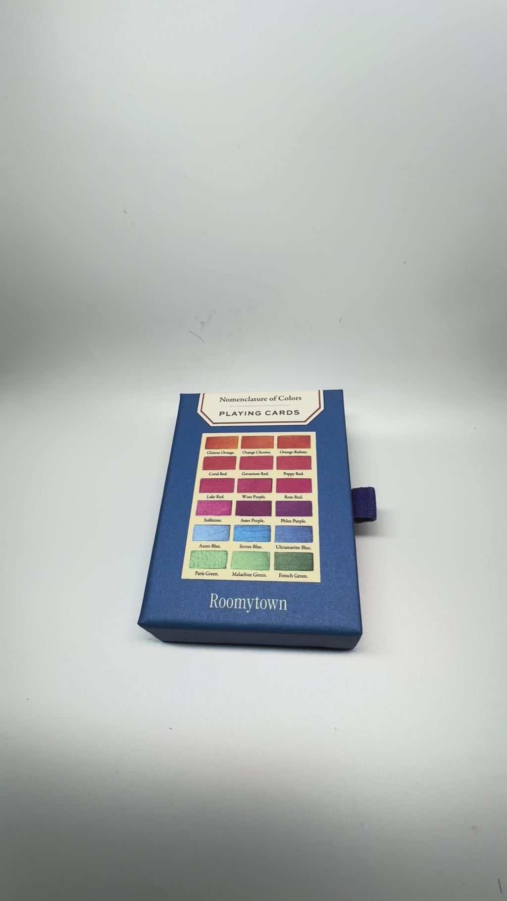 Nomenclature of Colours Single Playing Card Deck