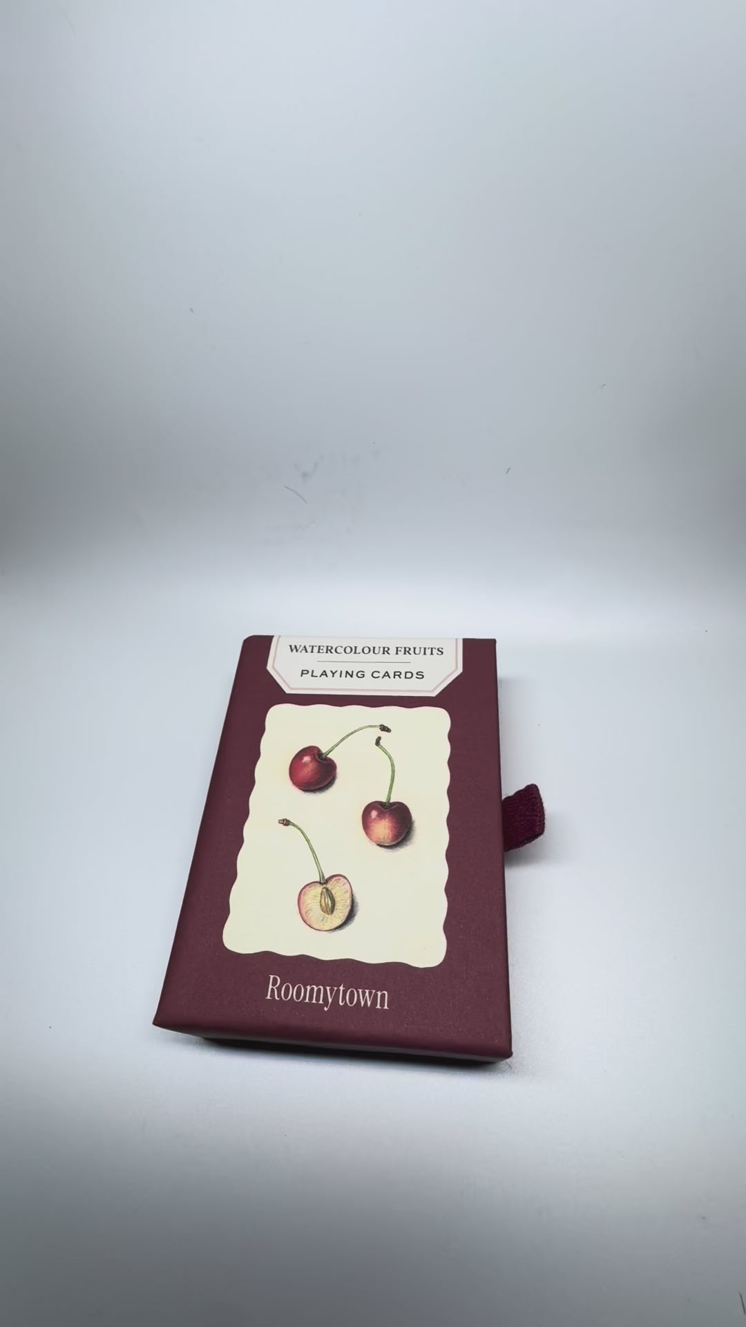 Watercolour Fruits Single Playing Card Deck